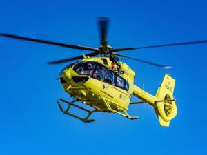 elicottero giallo elisoccorso giorno Elicottero giallo per elisoccorso di giorno